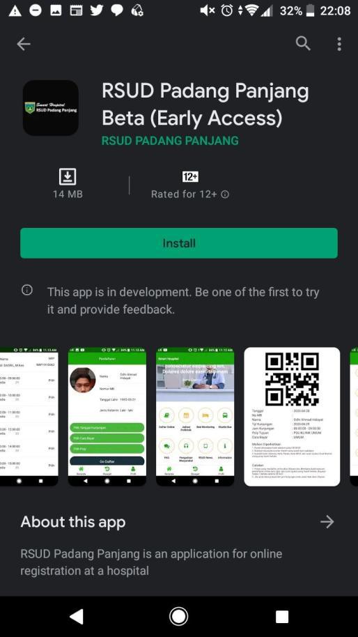 SIM RS — Play Store listing