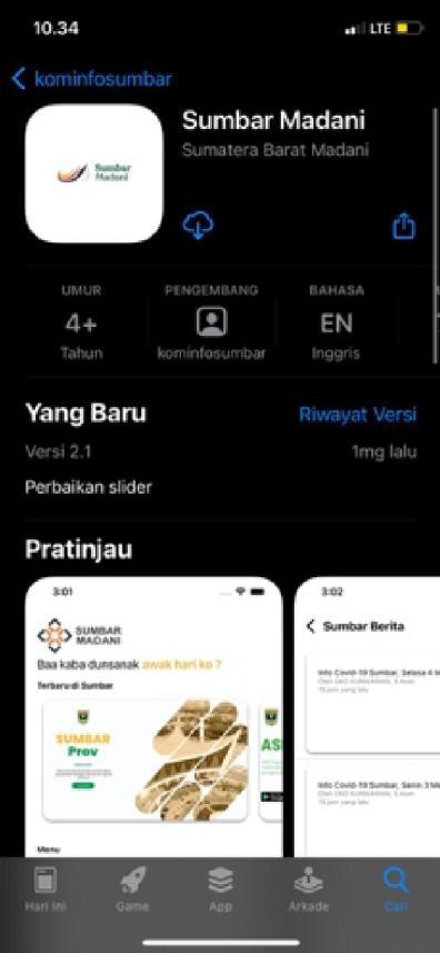 Sumbar Madani — App Store