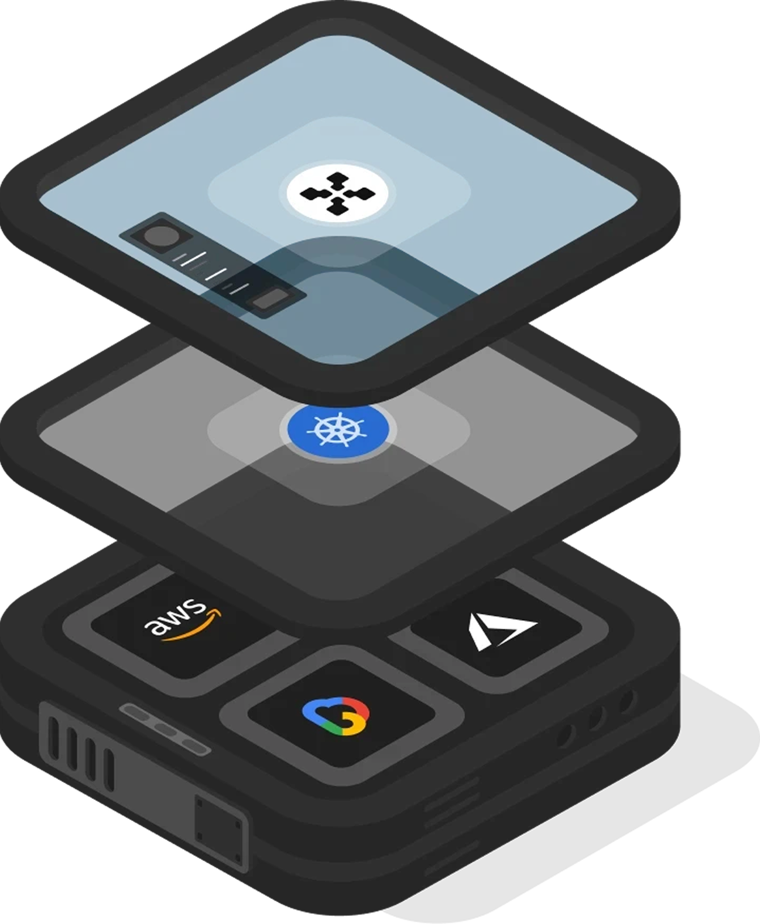 Ilustrasi infrastruktur cloud NexaCloud